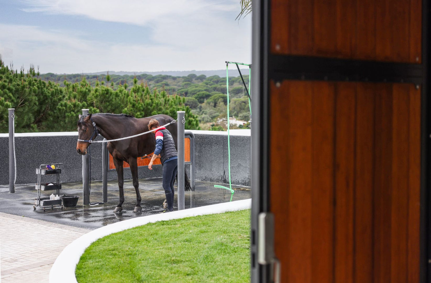 What are the Benefits of Rubber Flooring in Horse Stables?