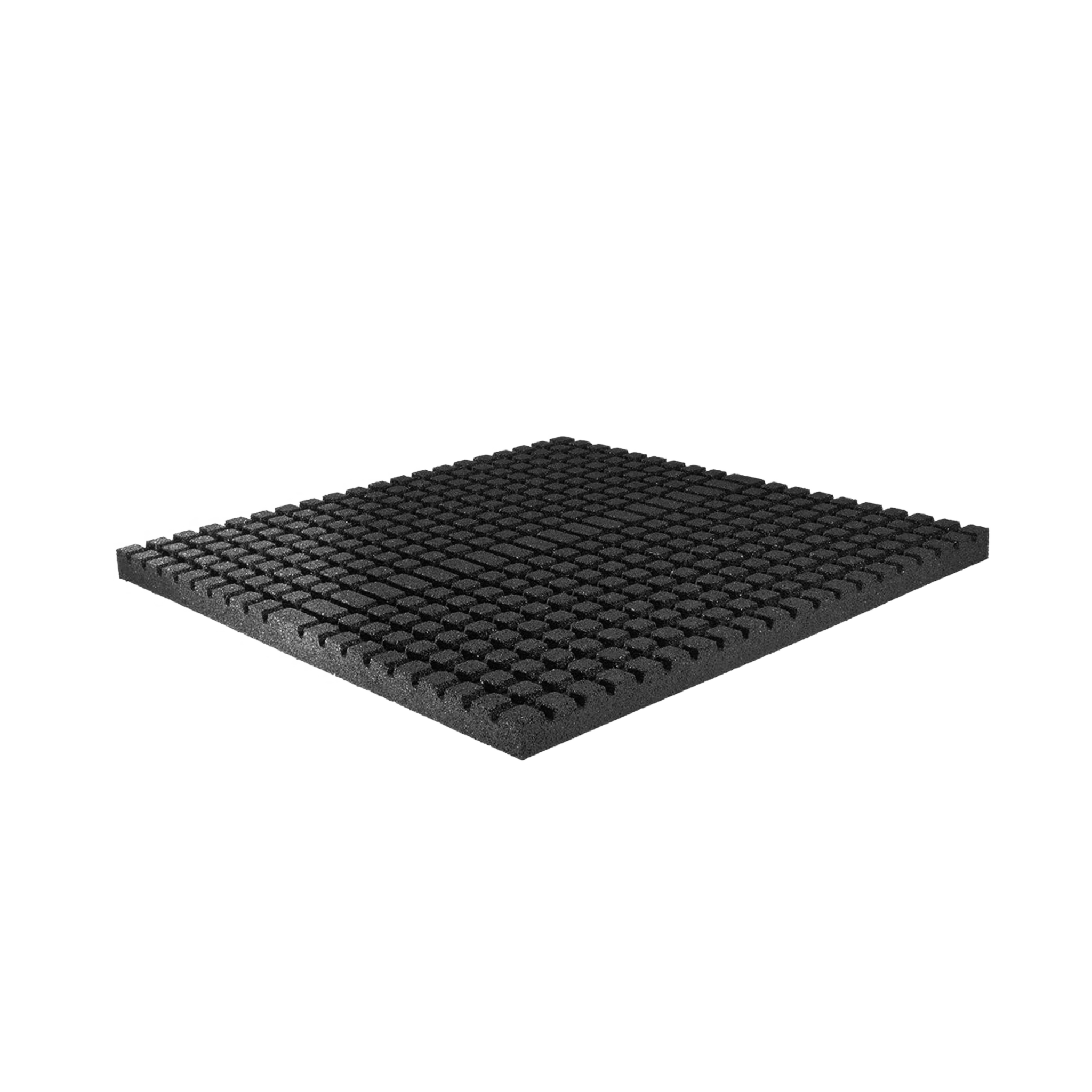 heavy-duty rubber mat detail underside for horse stables