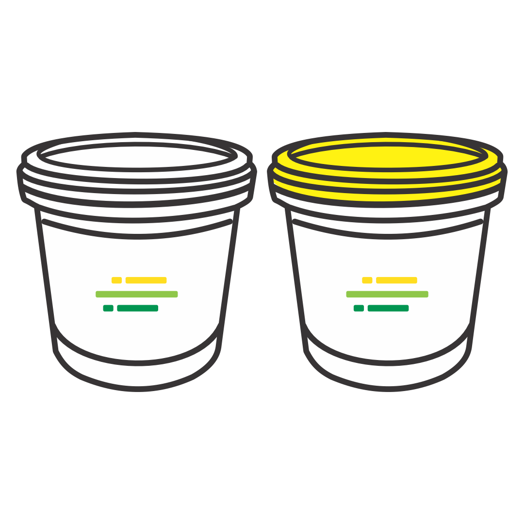 REGUPOL barrier 99-101 (WHITE/YELLOW)